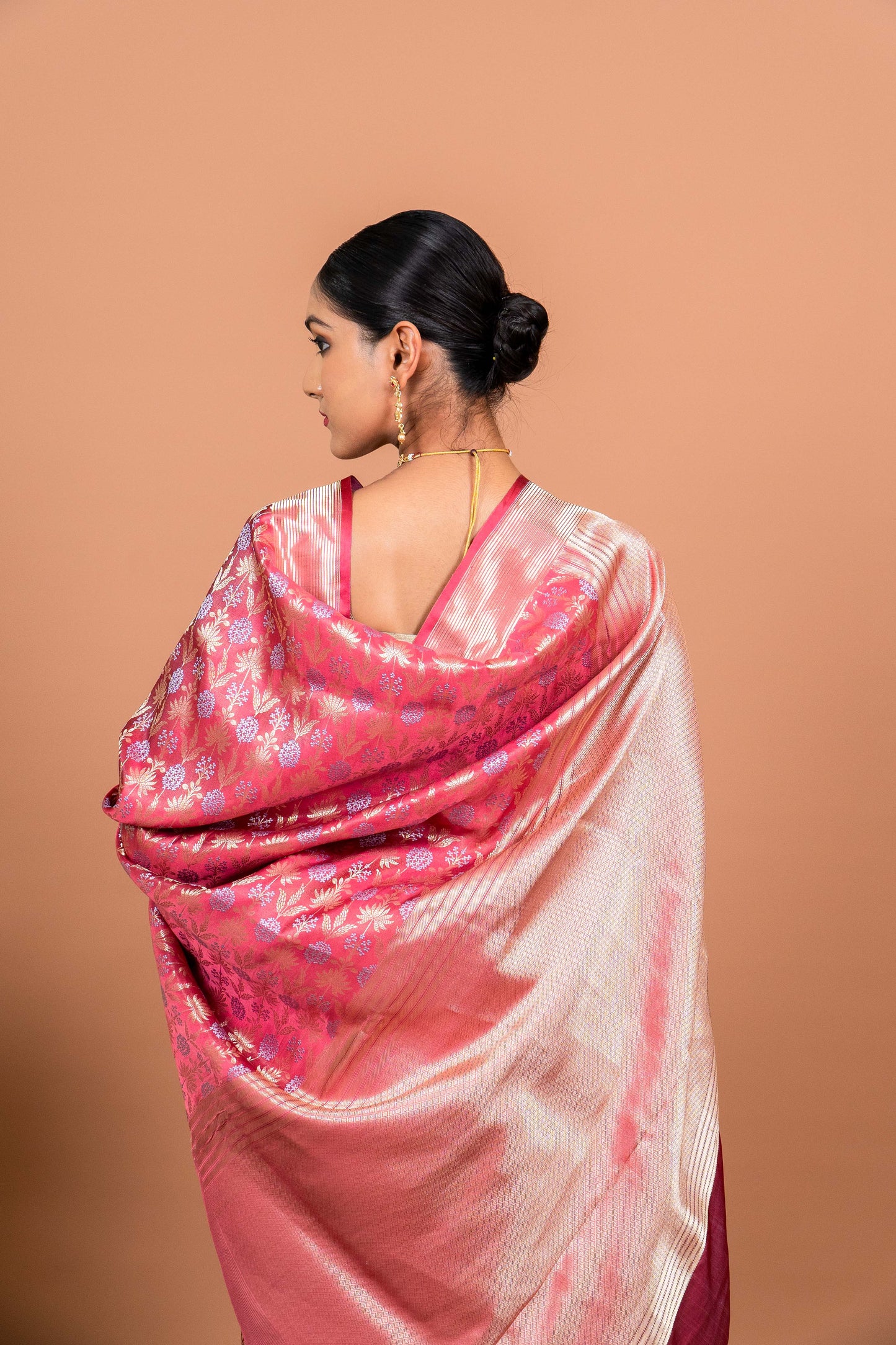 Bageecha Handwoven Banaras Saree