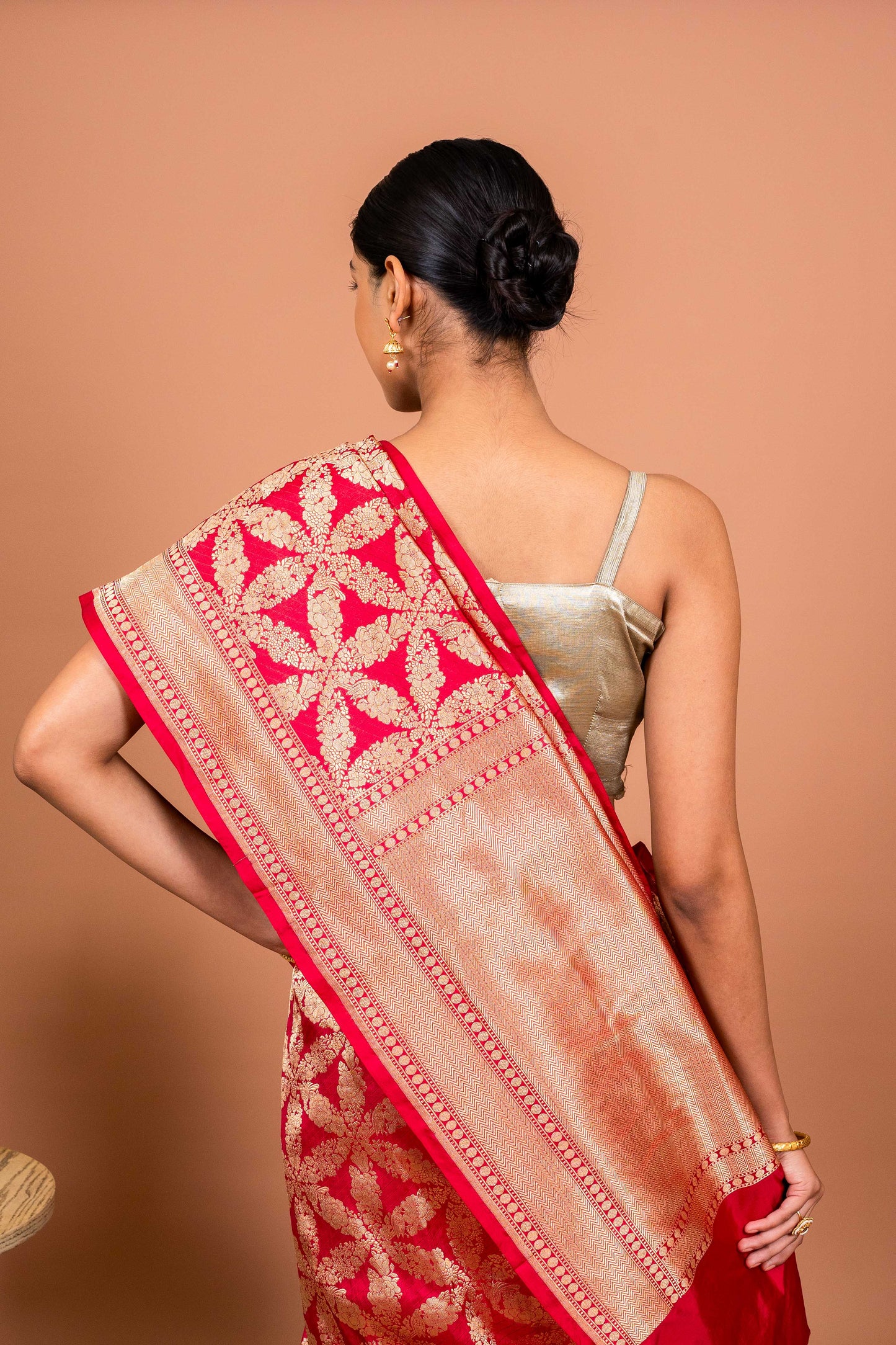 Nasreen Handwoven Banaras Saree