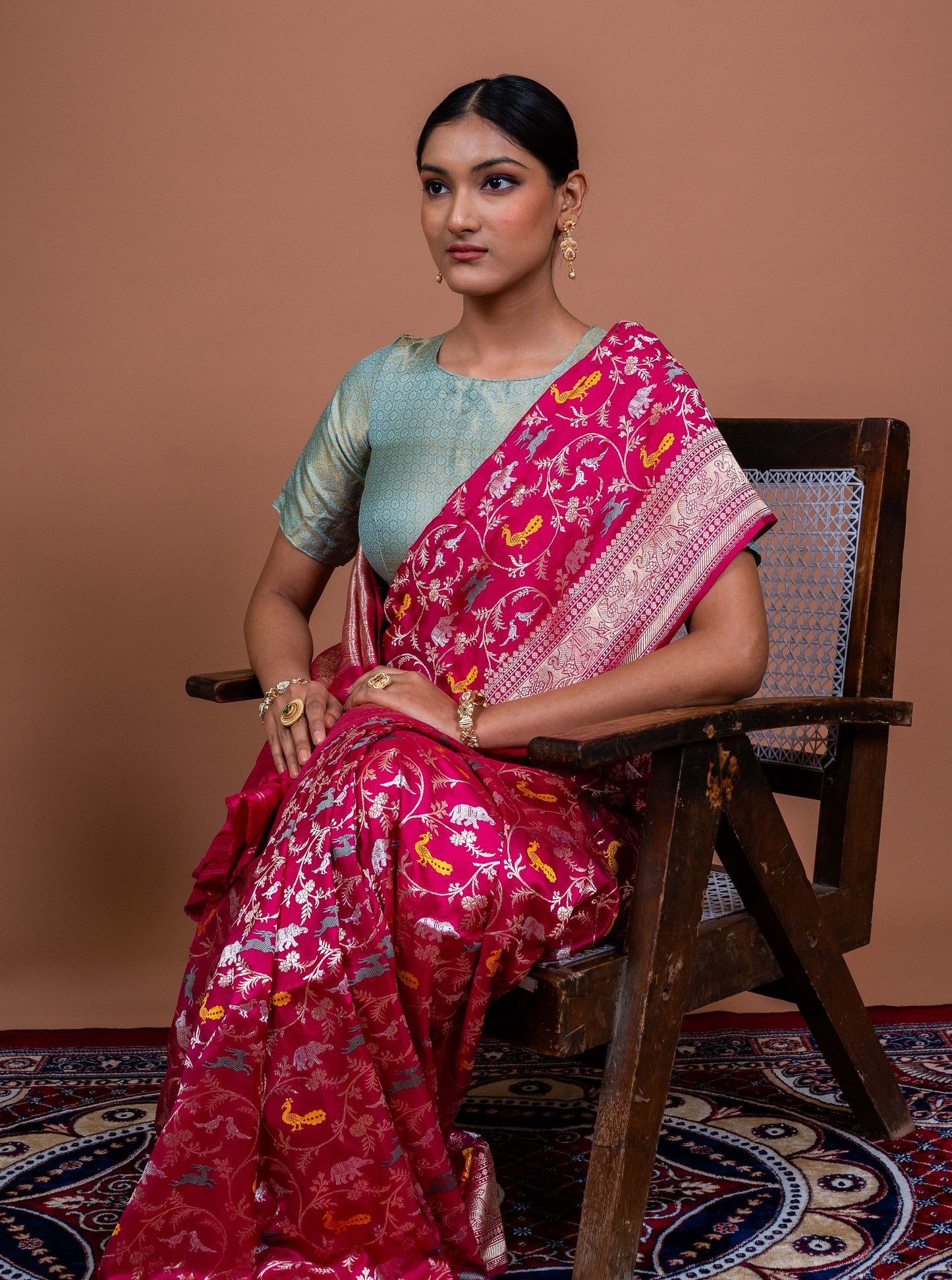 The Shikargah Handwoven Banaras Saree