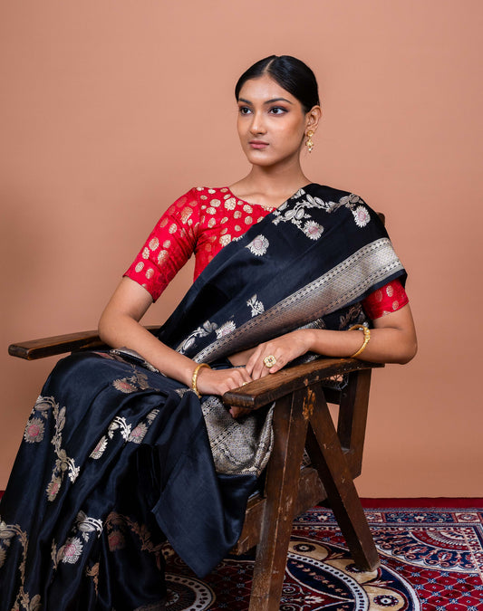 Neer Handwoven Banaras Saree