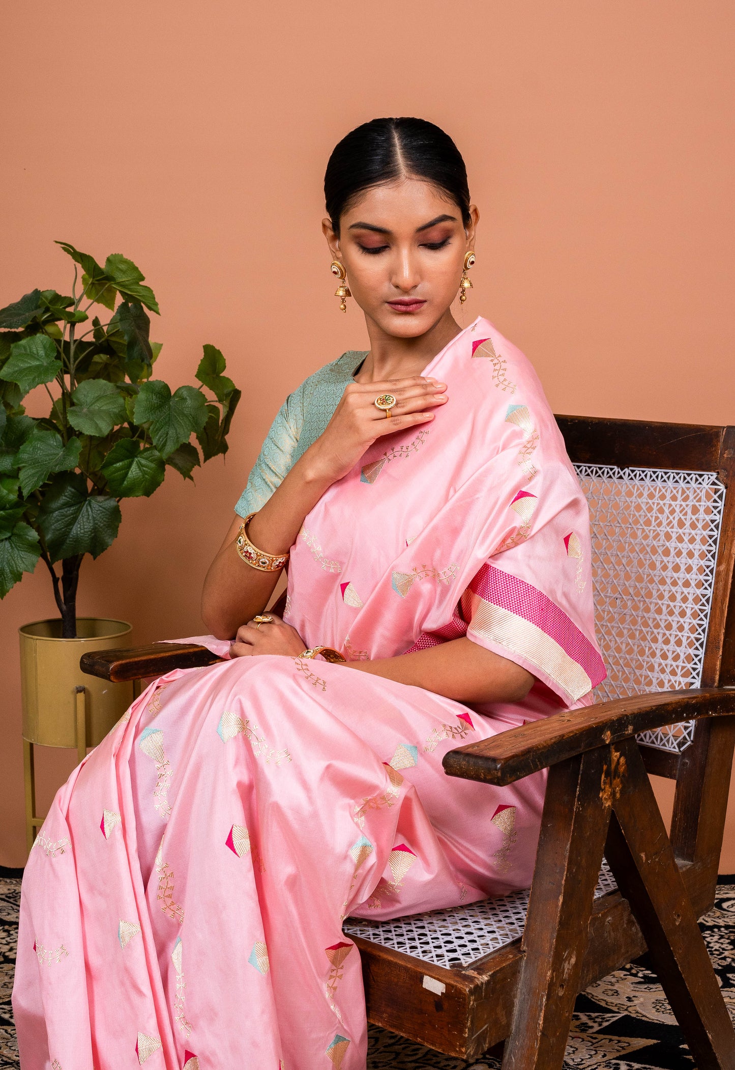Patang Handwoven Banaras Saree