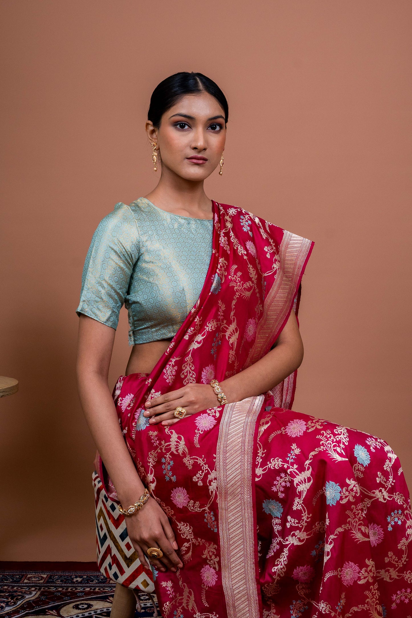 Mehreem Handwoven Banaras Saree