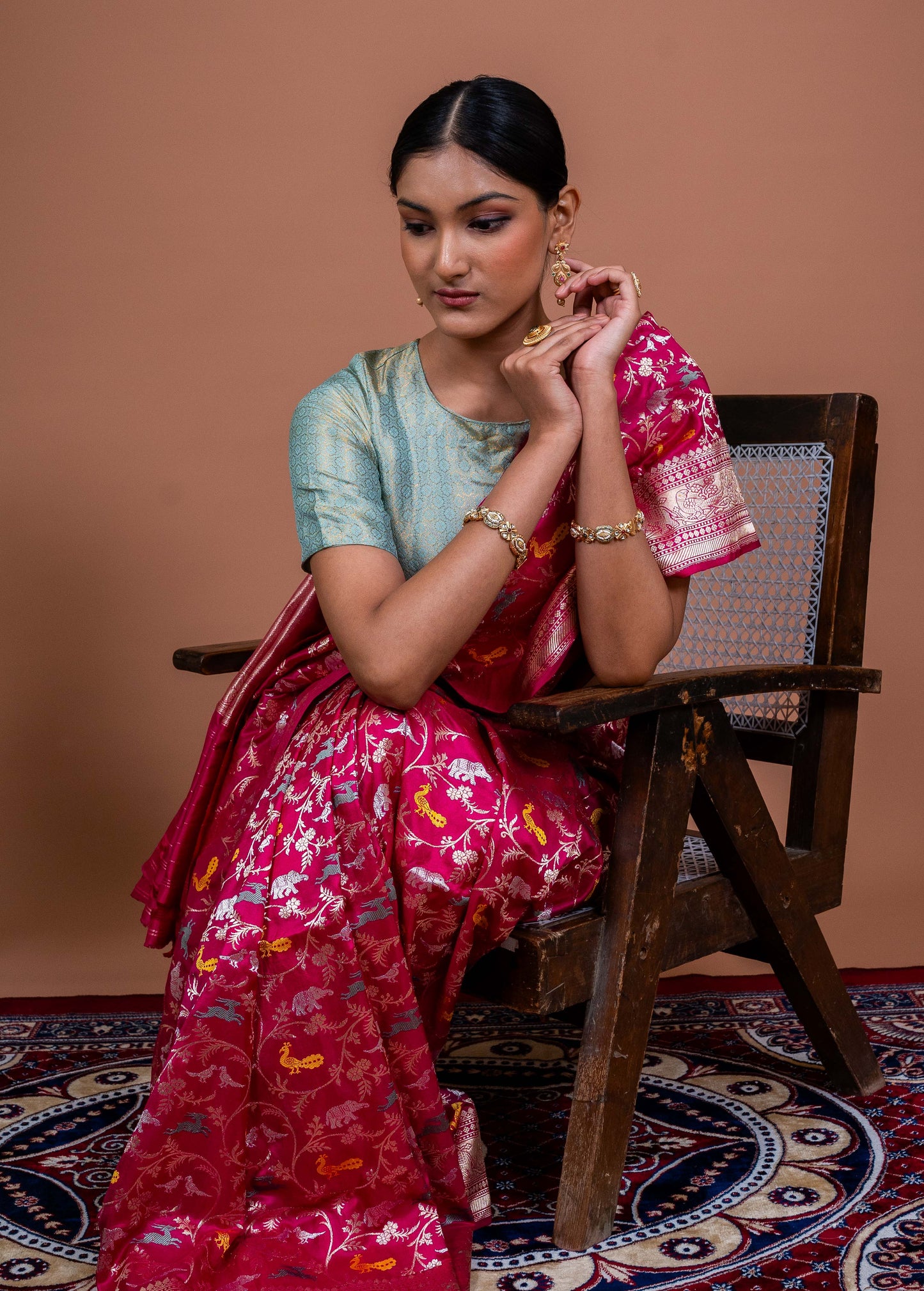 The Shikargah Handwoven Banaras Saree