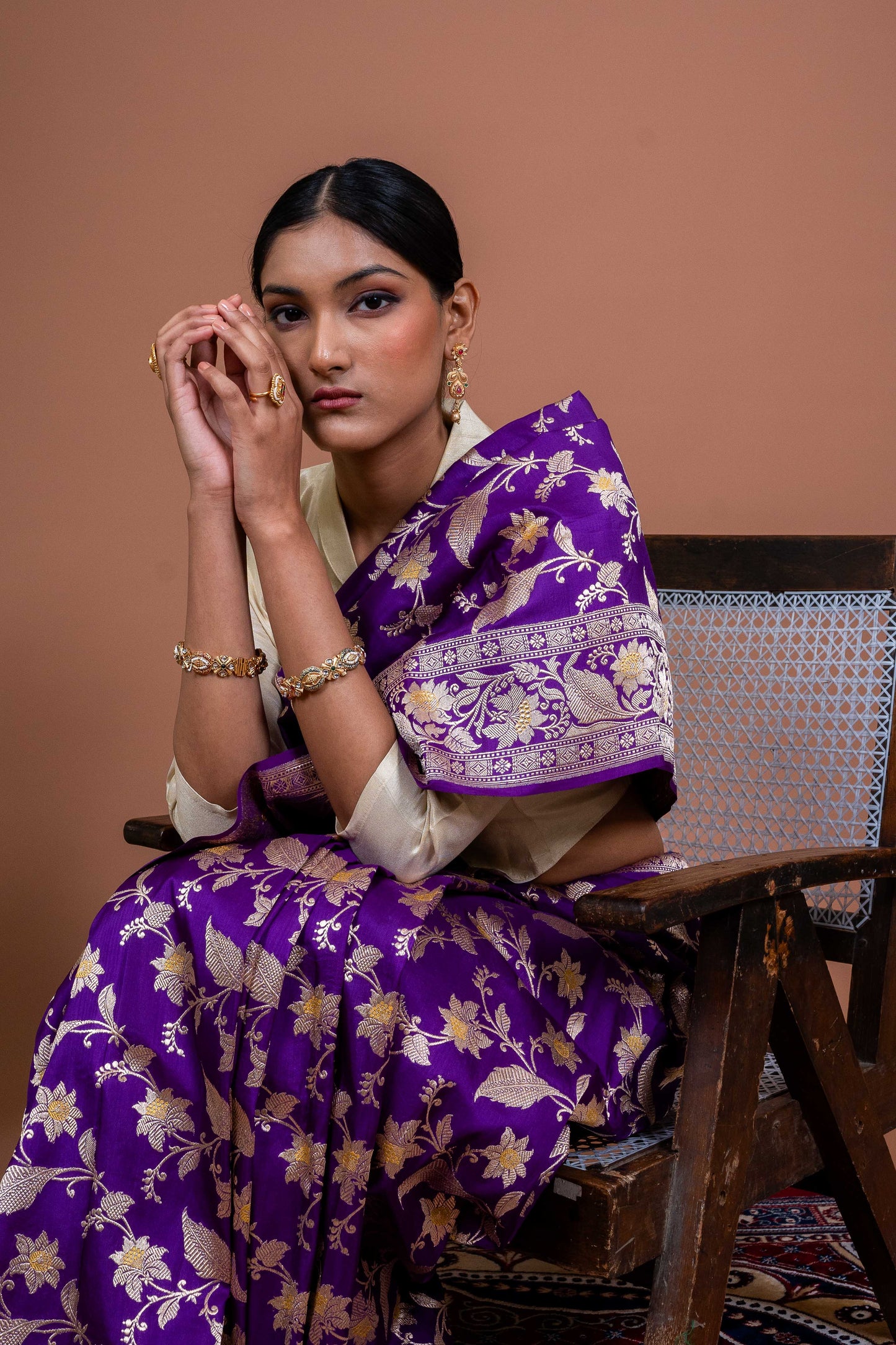 Phool Patti Handwoven Banaras Saree