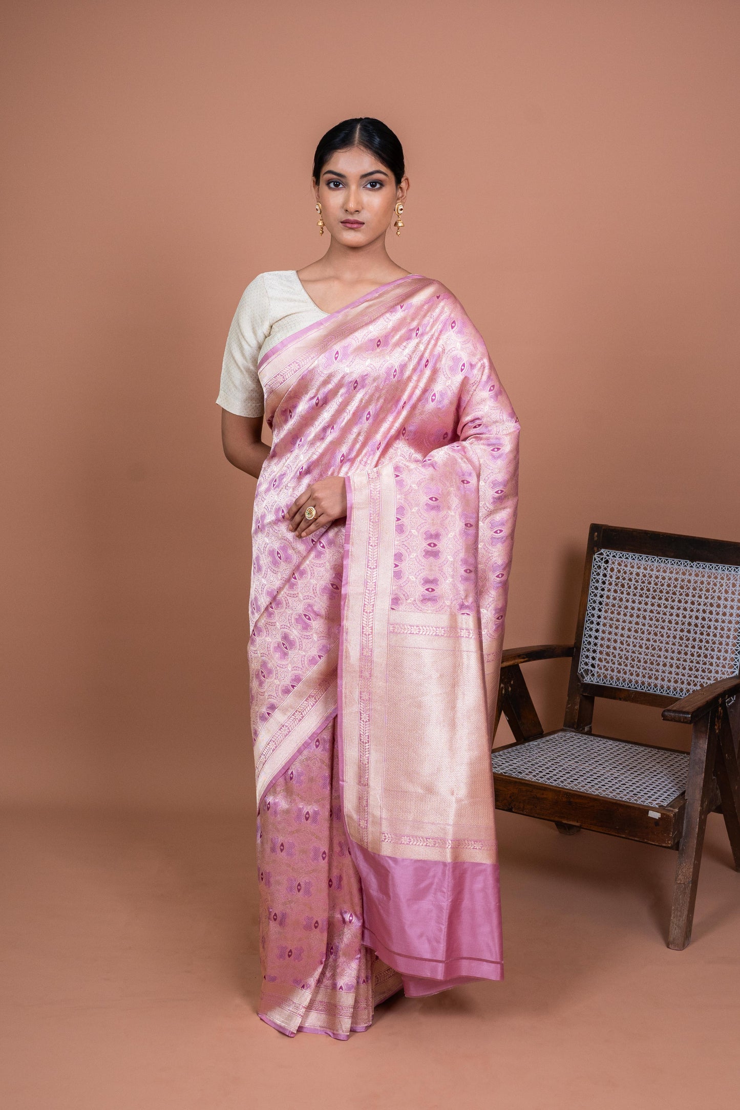 Gul Handwoven Banaras Saree