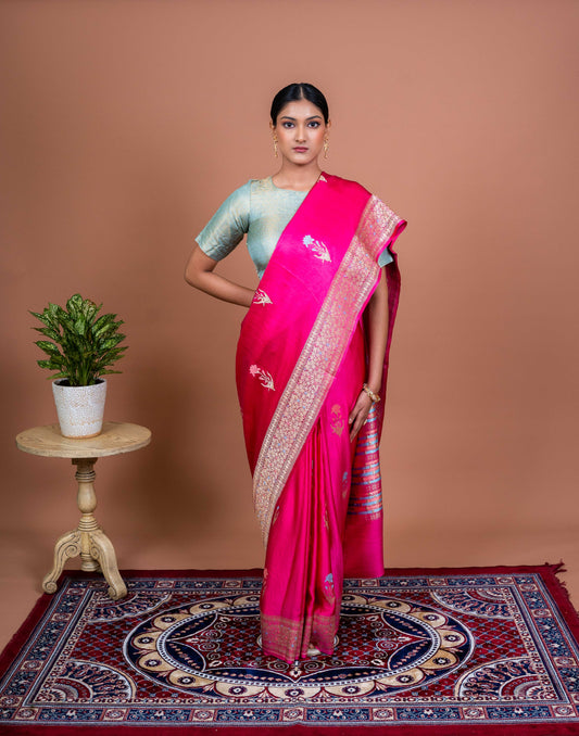 Tulip Handwoven Banaras Saree