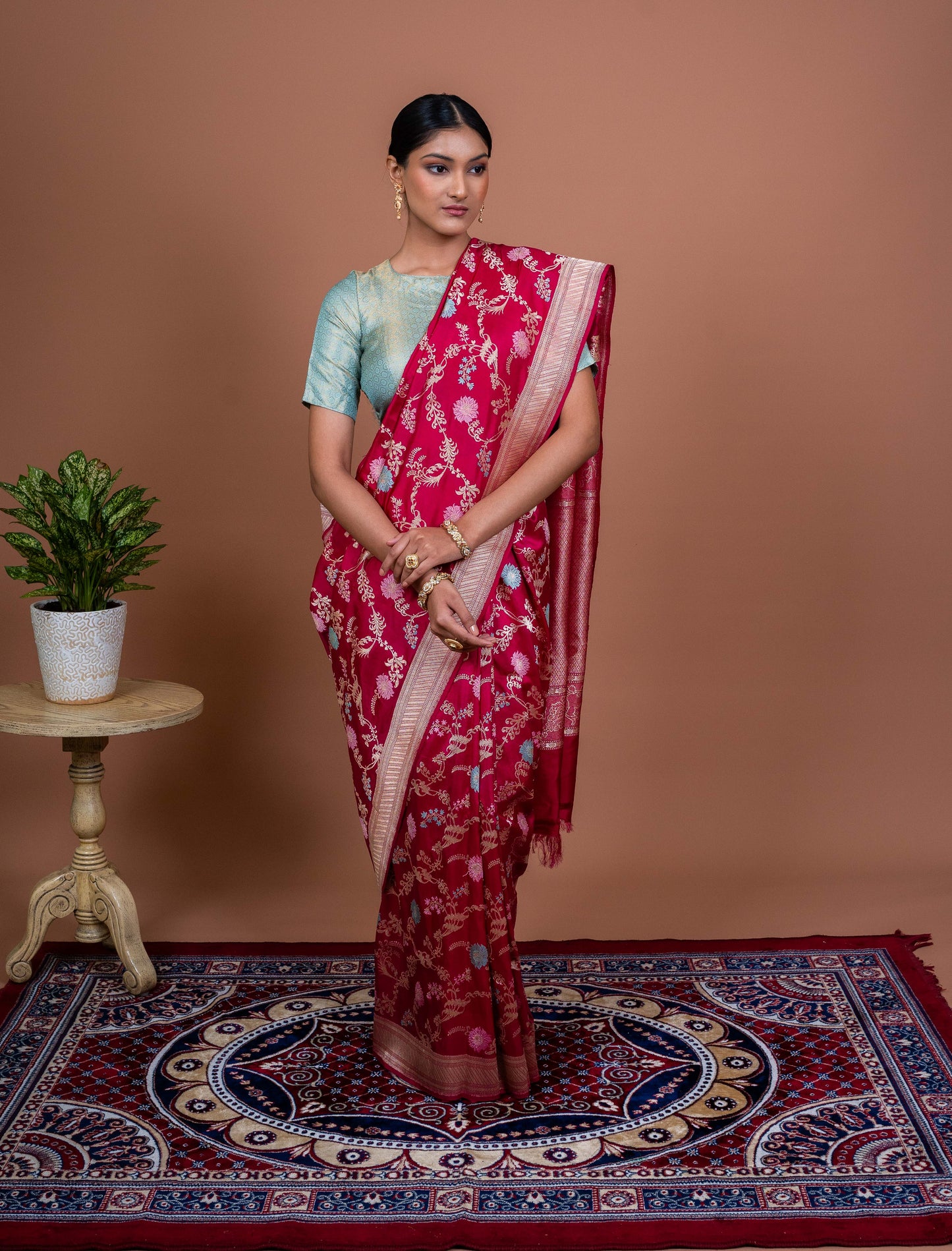 Mehreem Handwoven Banaras Saree