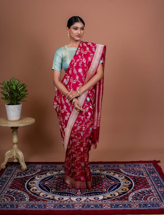 Mehreem Handwoven Banaras Saree
