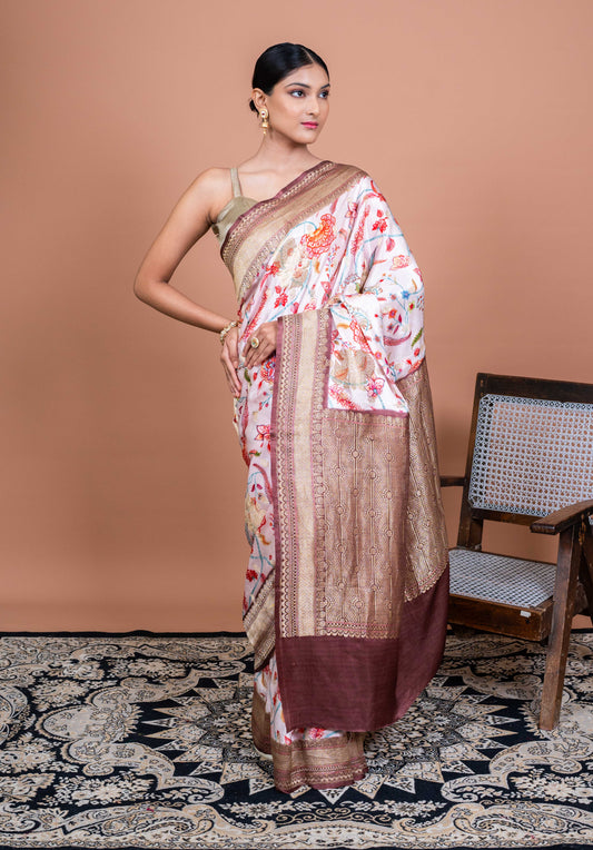 Vaana Handwoven Banaras Saree