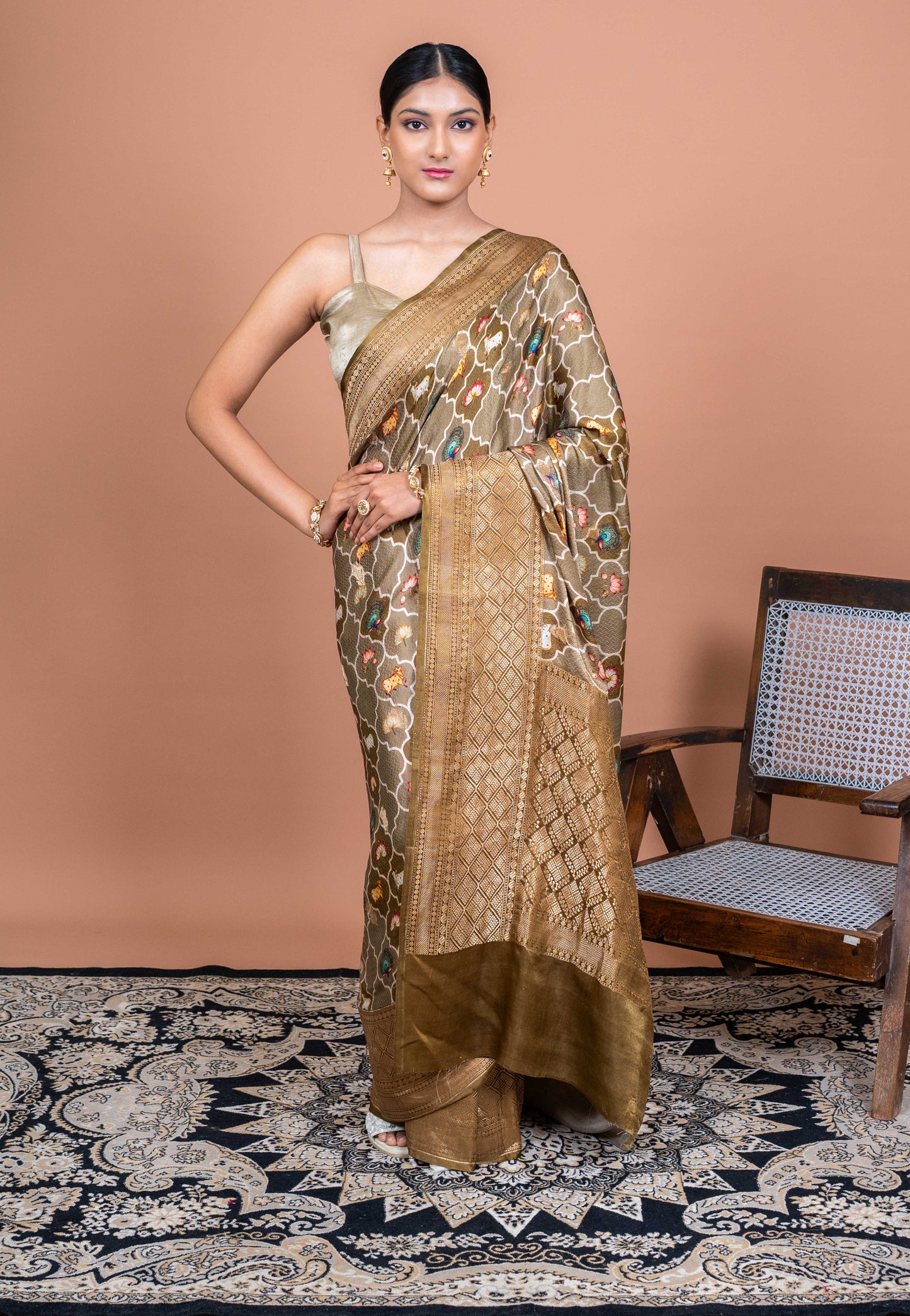 Vaana Handwoven Banaras Saree
