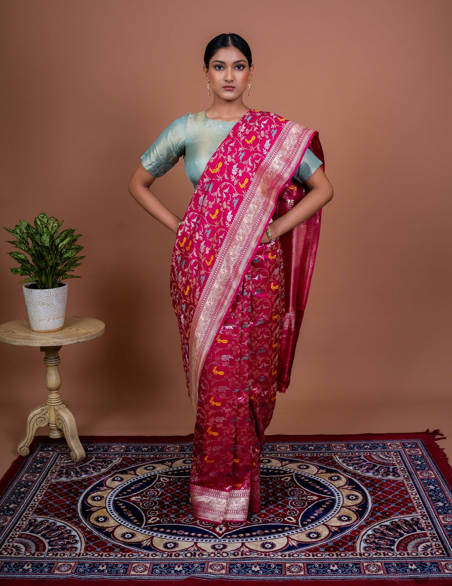 The Shikargah Handwoven Banaras Saree