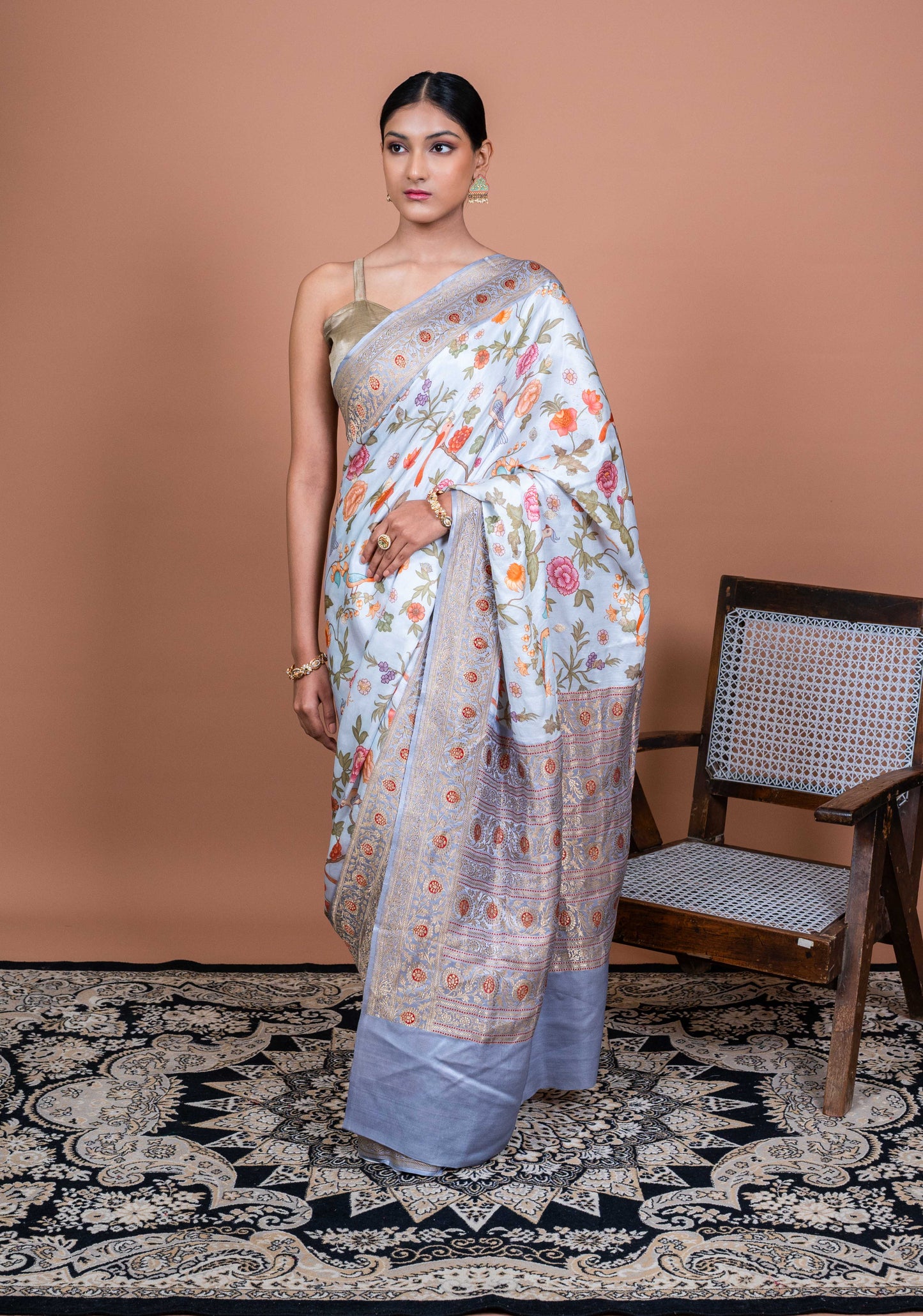 Vaana Handwoven Banaras Saree