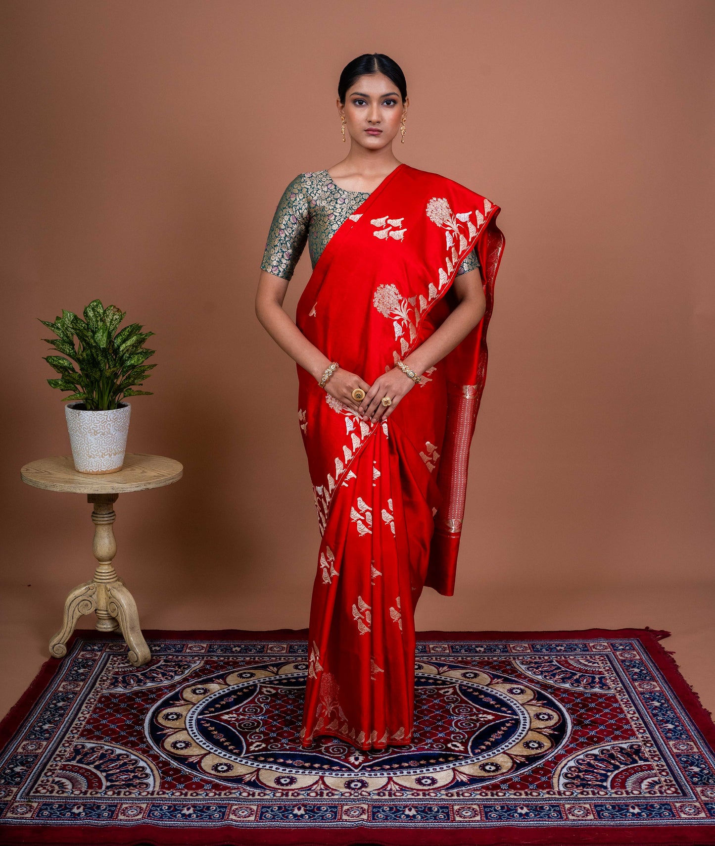 Parinda Handwoven Banaras Saree