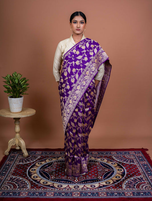 Phool Patti Handwoven Banaras Saree