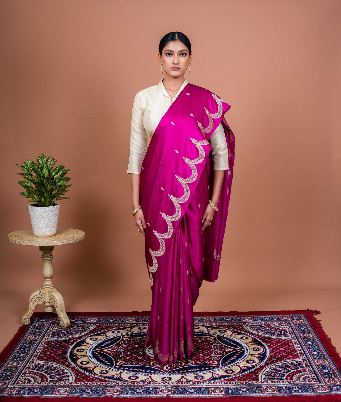 Necklace Handwoven Banaras Saree