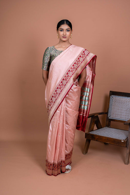 Nimrah Handwoven Banaras Saree