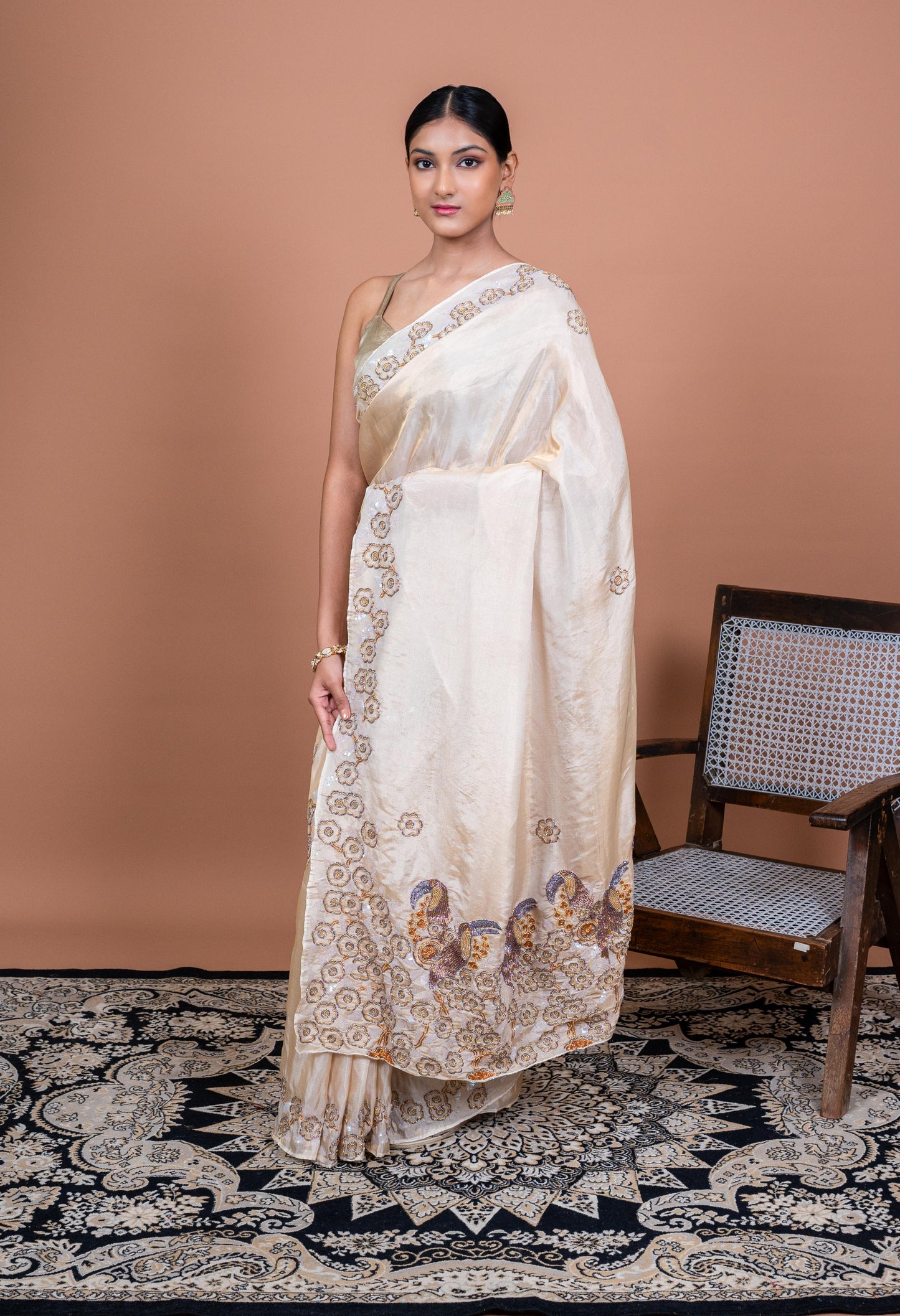 Vridha Handwoven Banaras Saree