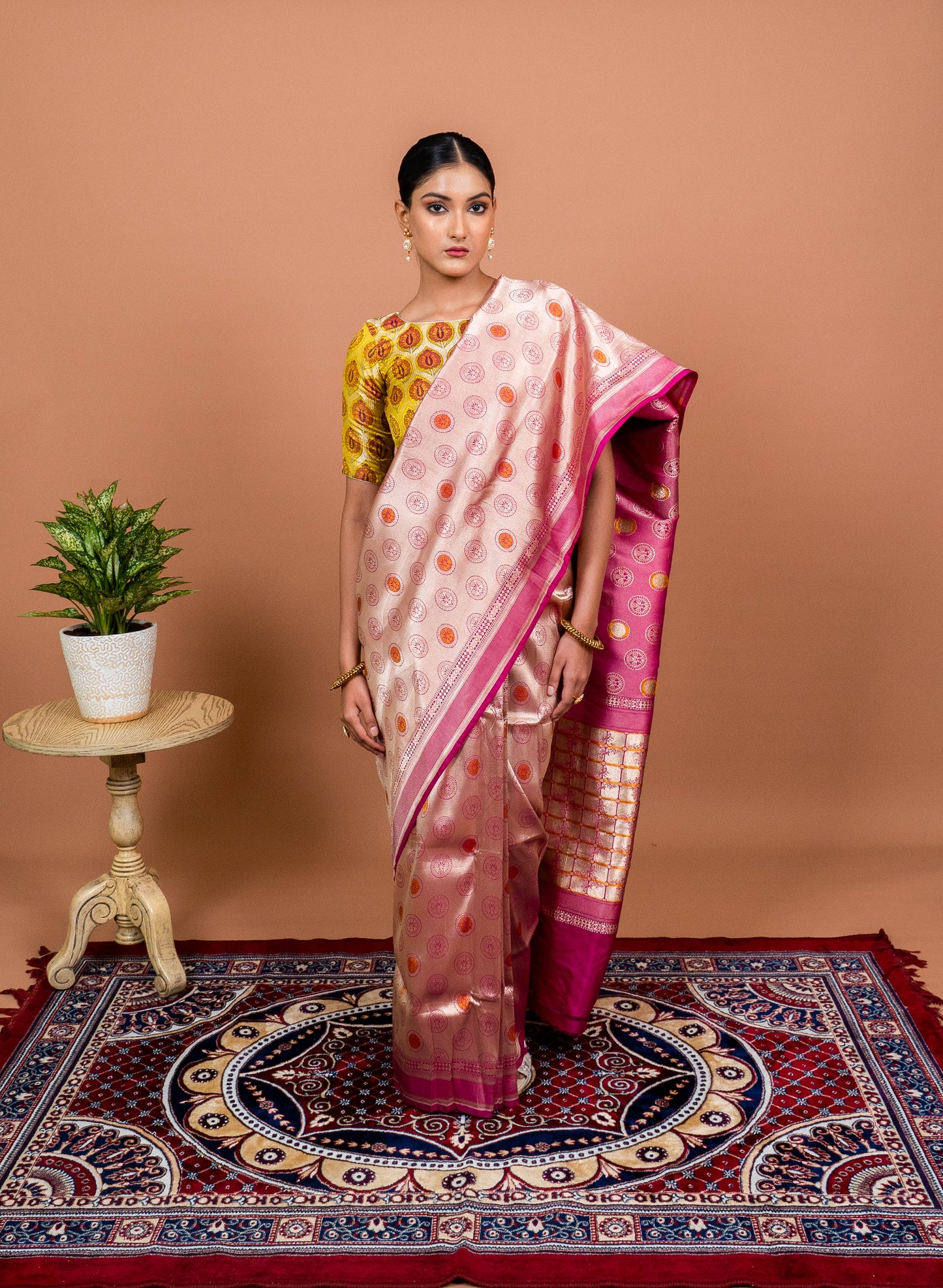 Gul Handwoven Banaras Saree