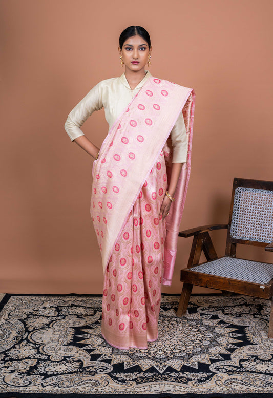 Gul Handwoven Banaras Saree