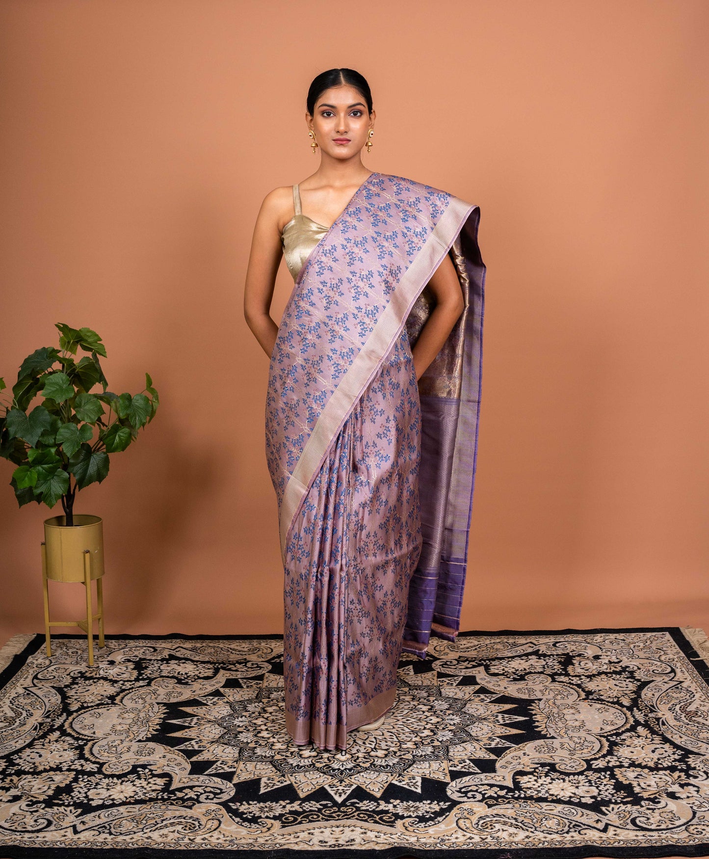 Flora Handwoven Banaras Saree