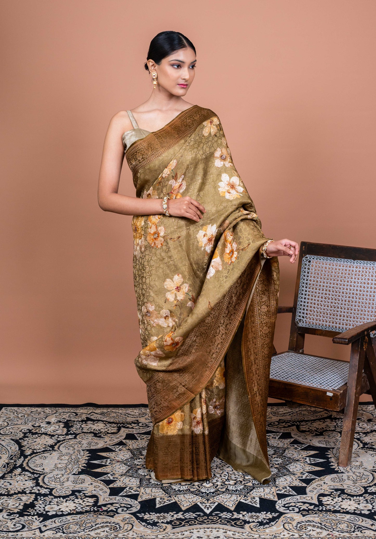Vaana Handwoven Banaras Saree