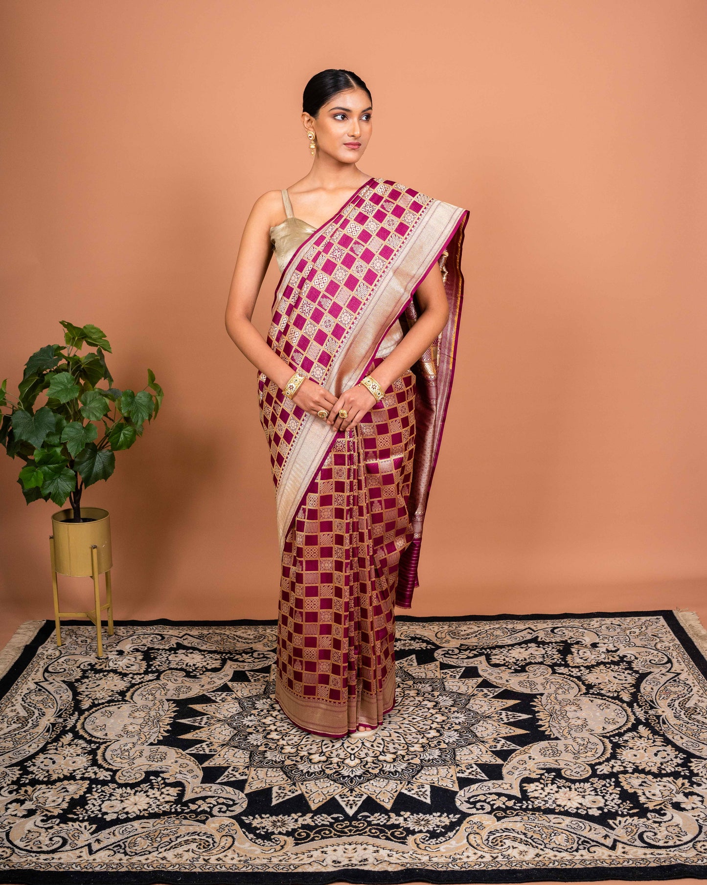Gul Handwoven Banaras Saree