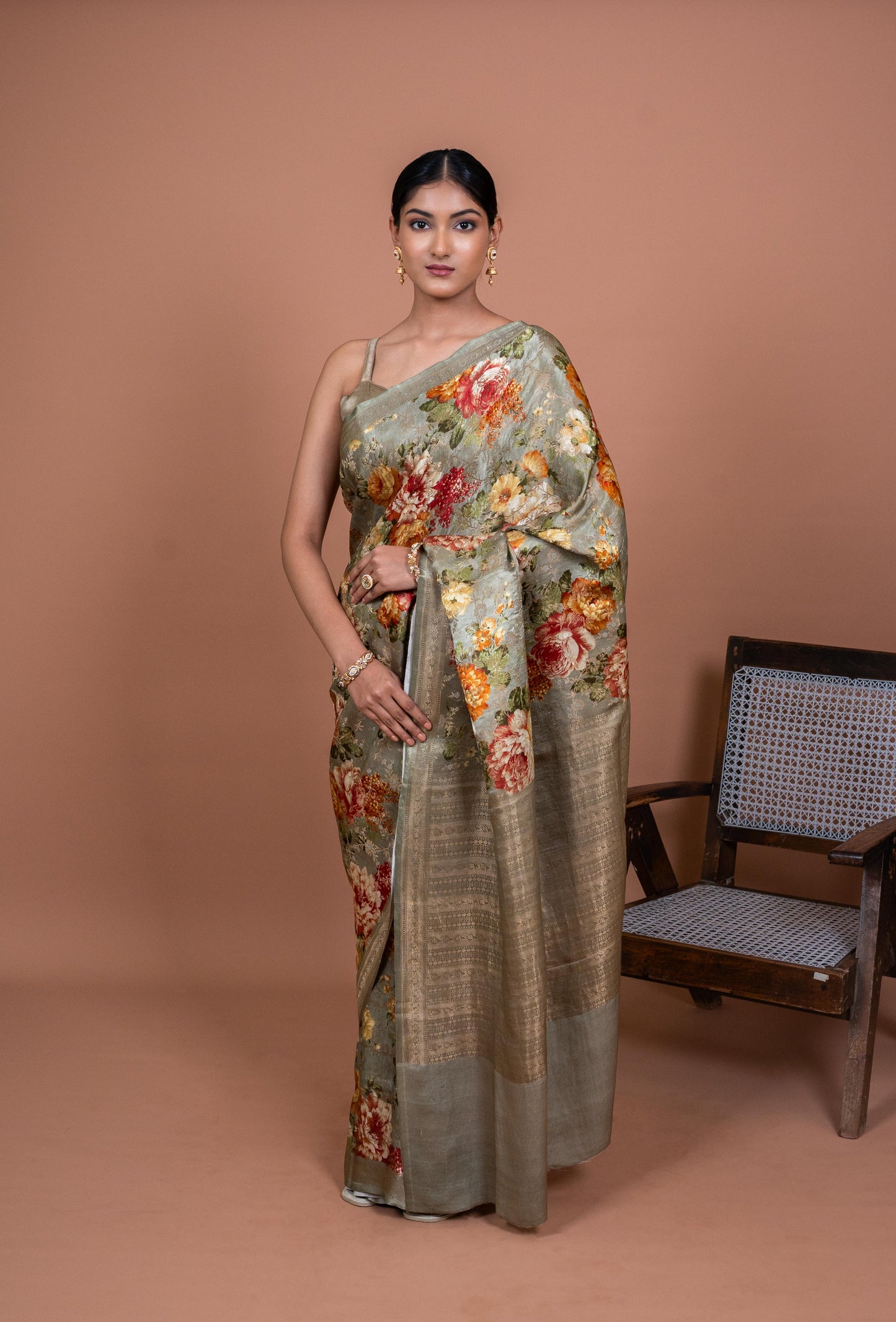 Vaana Handwoven Banaras Saree