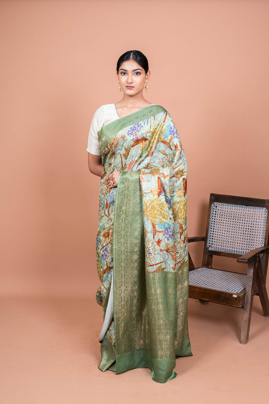 Vaana Handwoven Banaras Saree