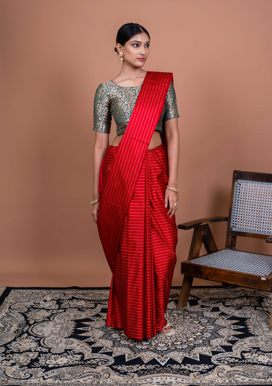 Reshami Handwoven Banaras Saree