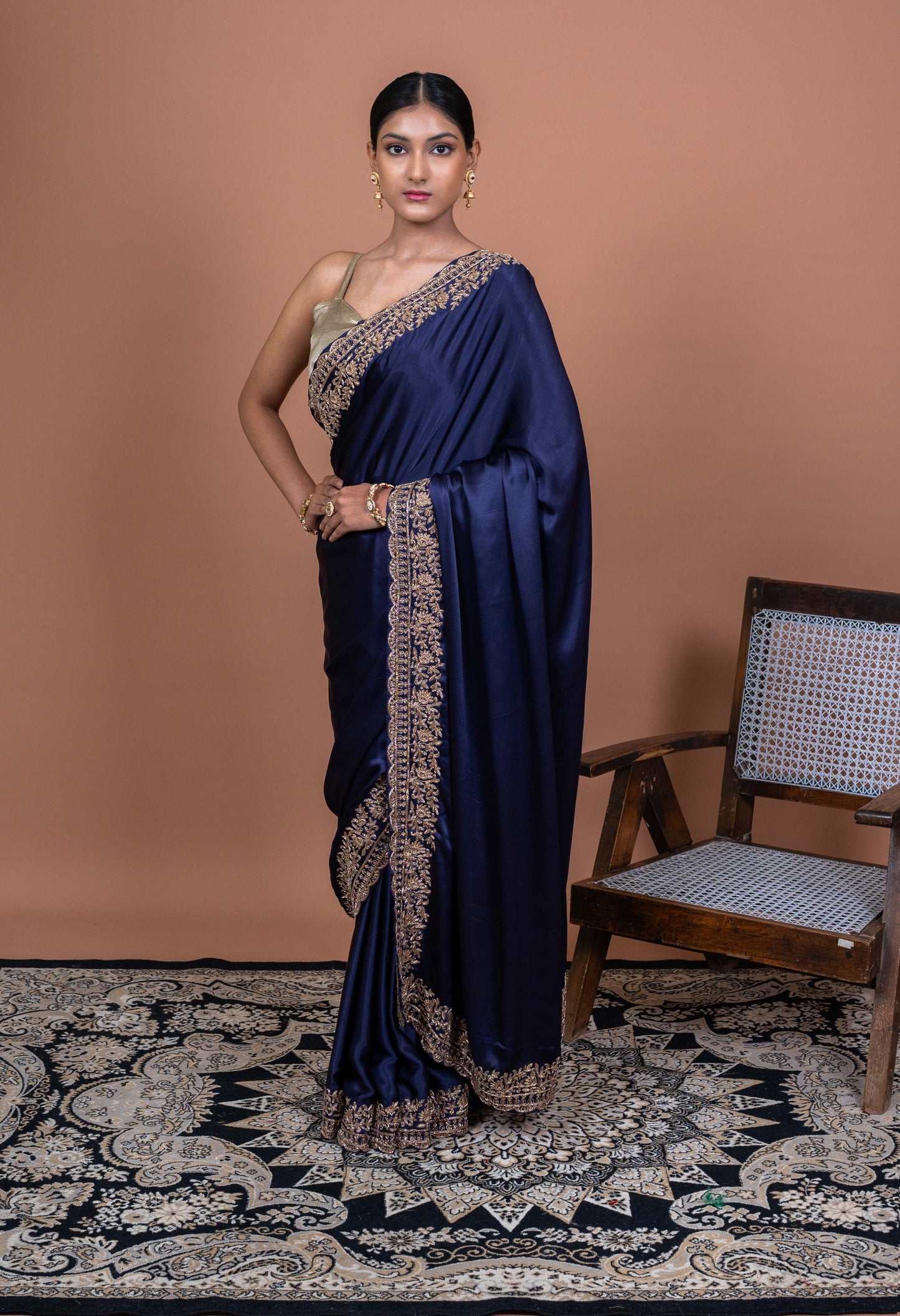 Dhaara Handwoven Banaras Saree