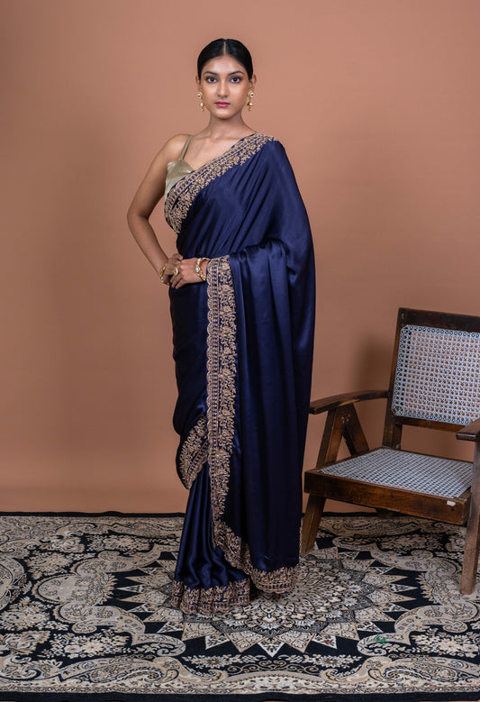 Dhaara Handwoven Banaras Saree