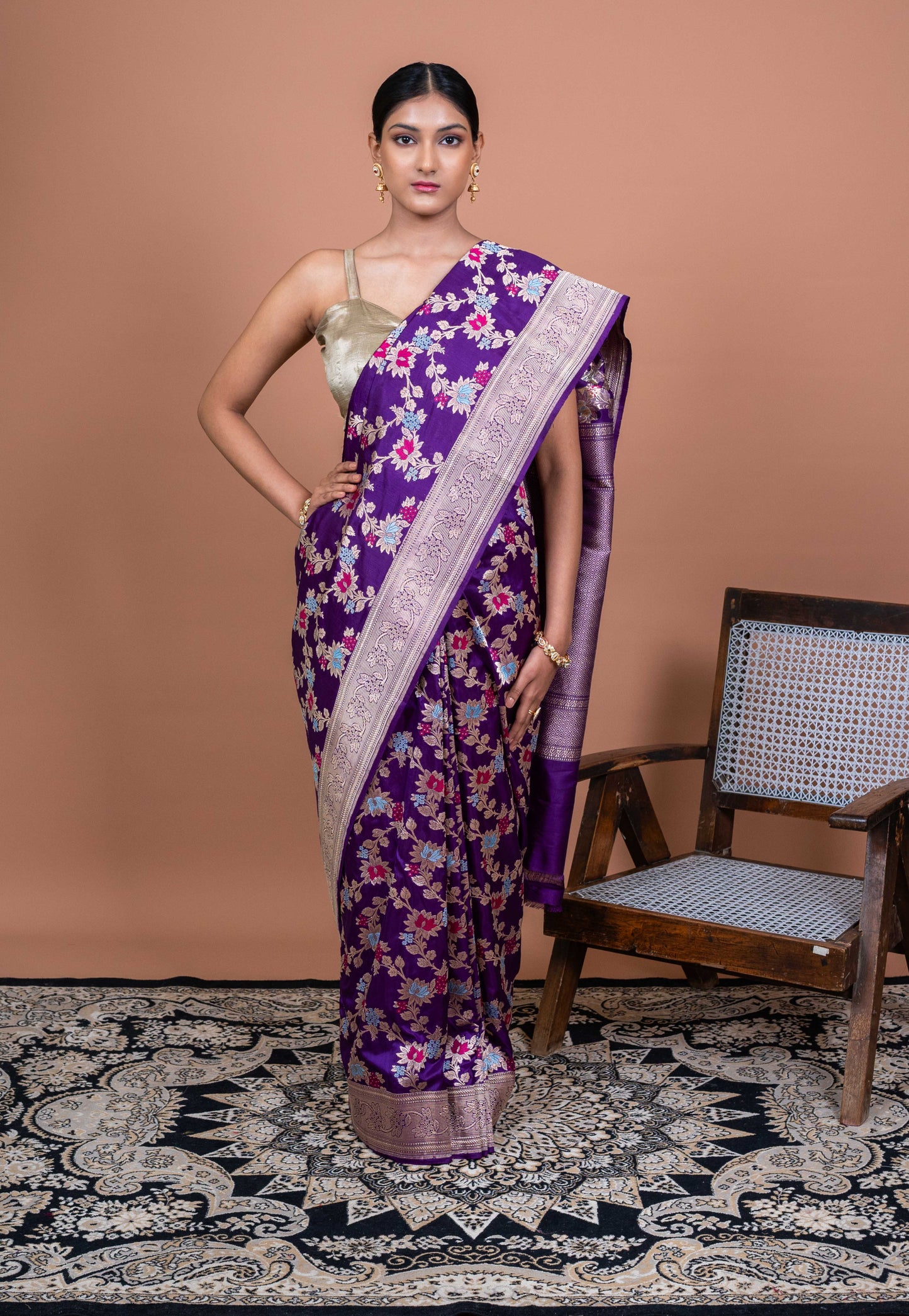 Naveli Handwoven Banaras Saree