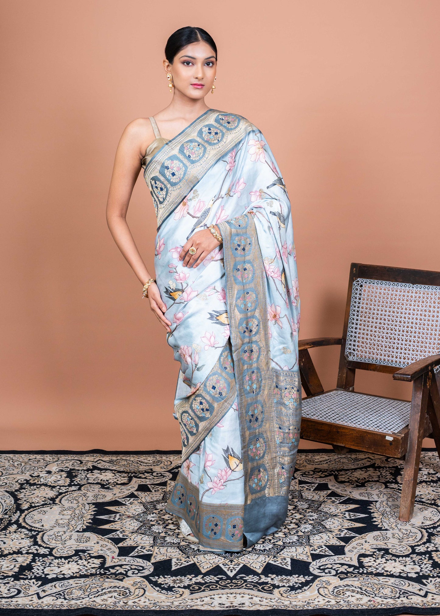 Vaana Handwoven Banaras Saree