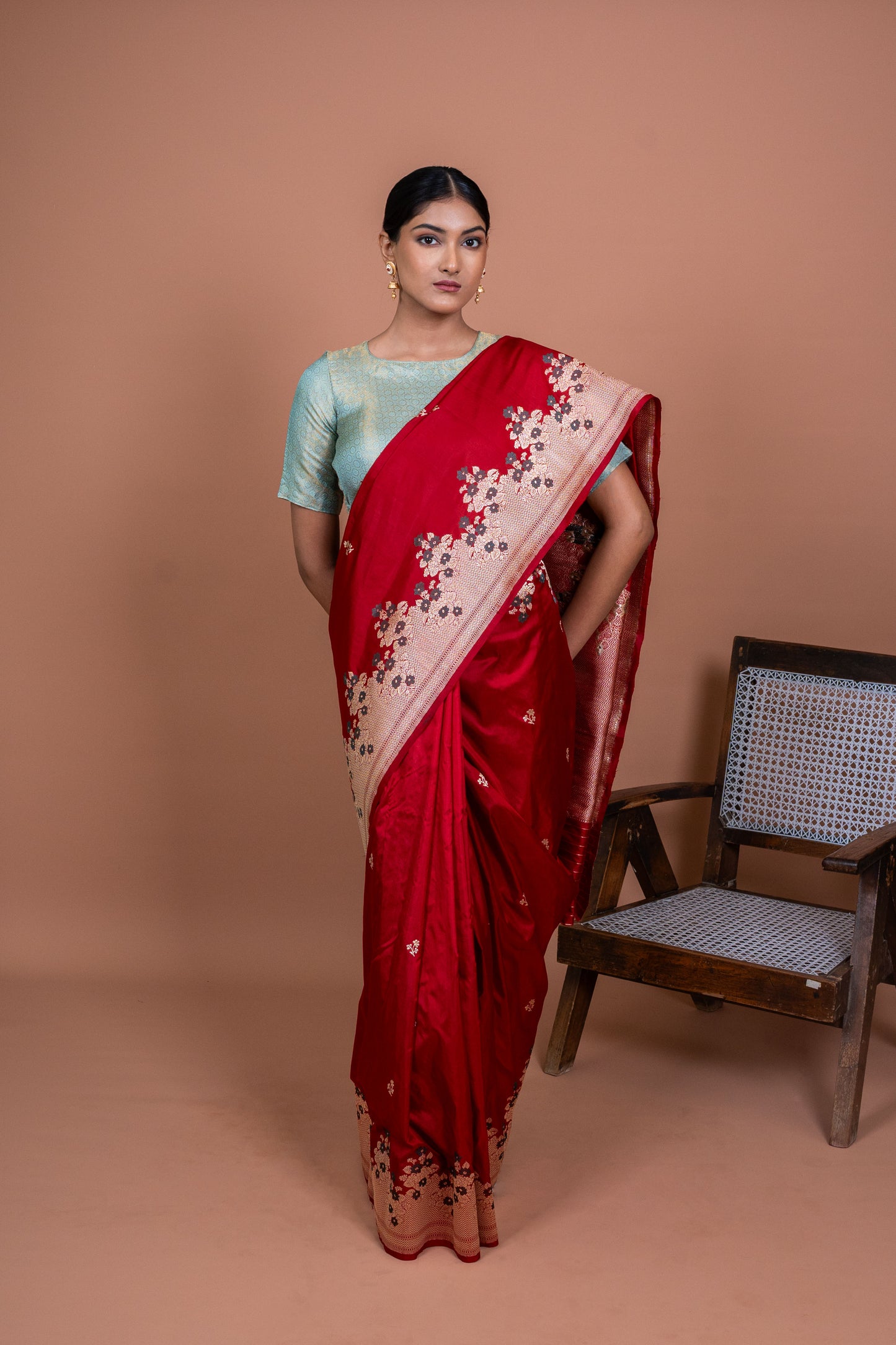 Trisha Handwoven Banaras Saree