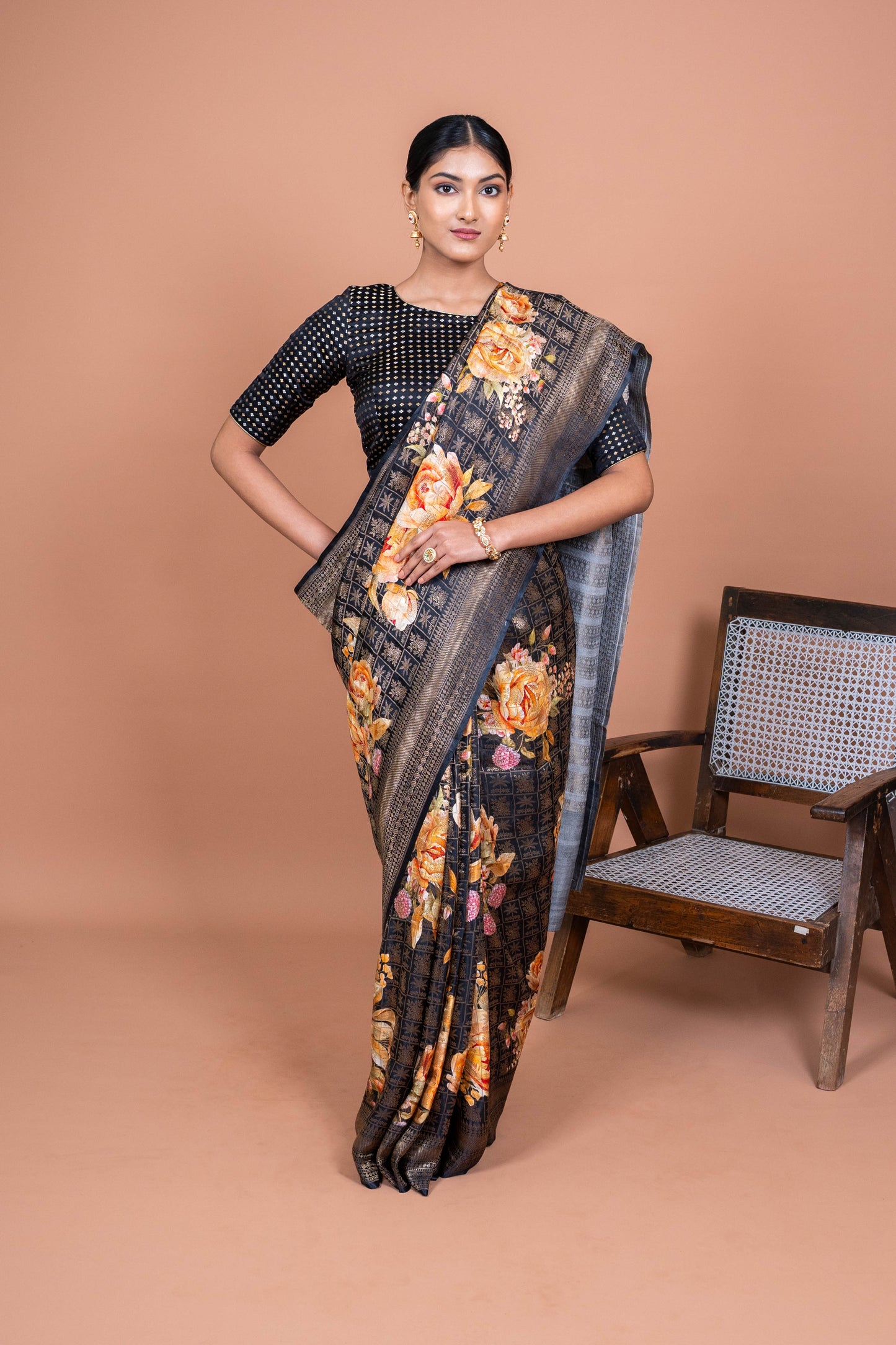 Vaana Handwoven Banaras Saree