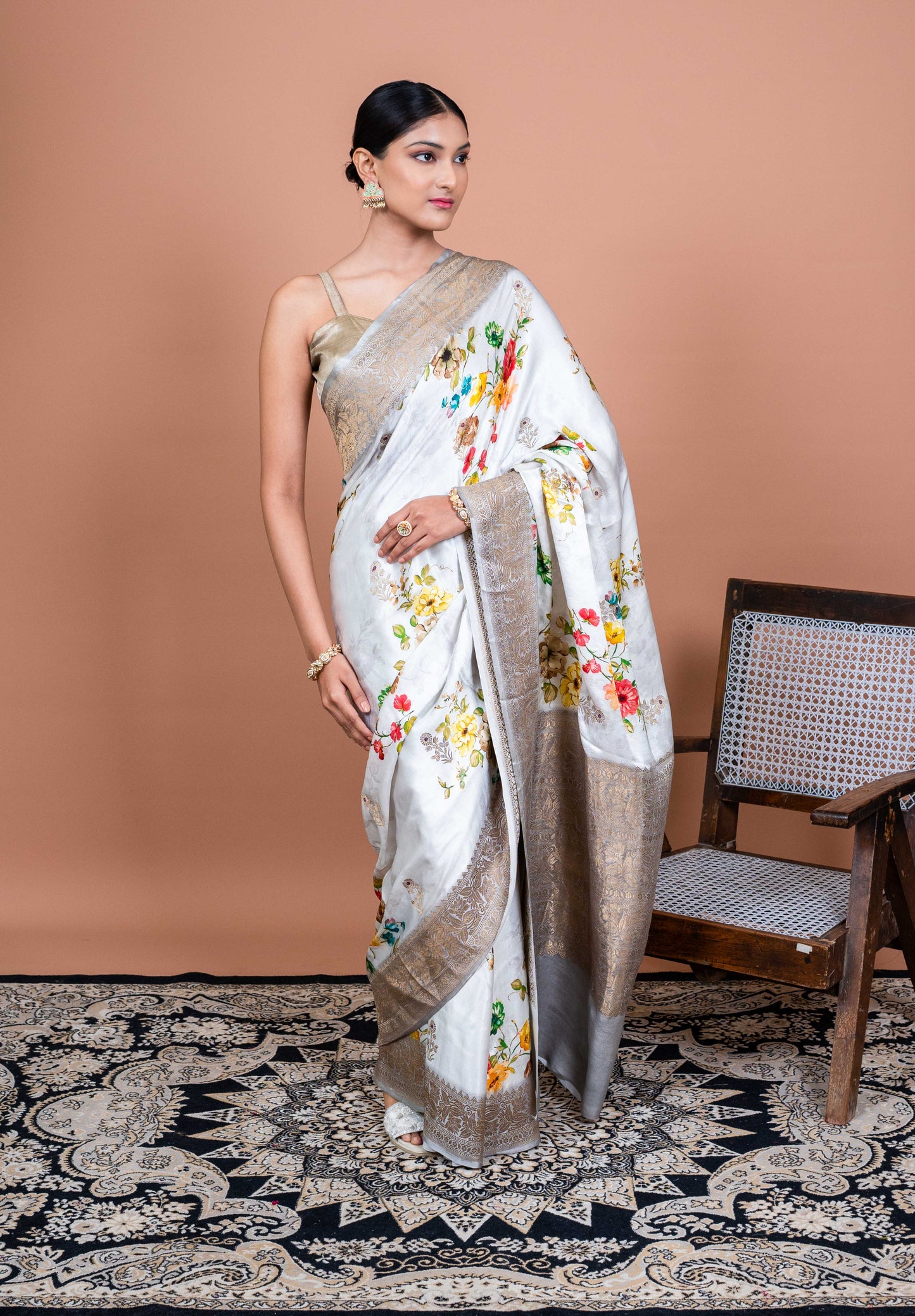 Vaana Handwoven Banaras Saree