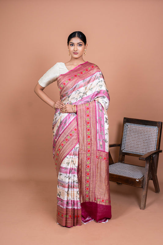Vaana Handwoven Banaras Saree