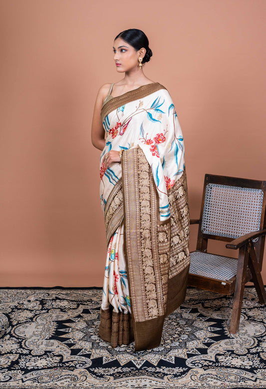Vaana Handwoven Banaras Saree