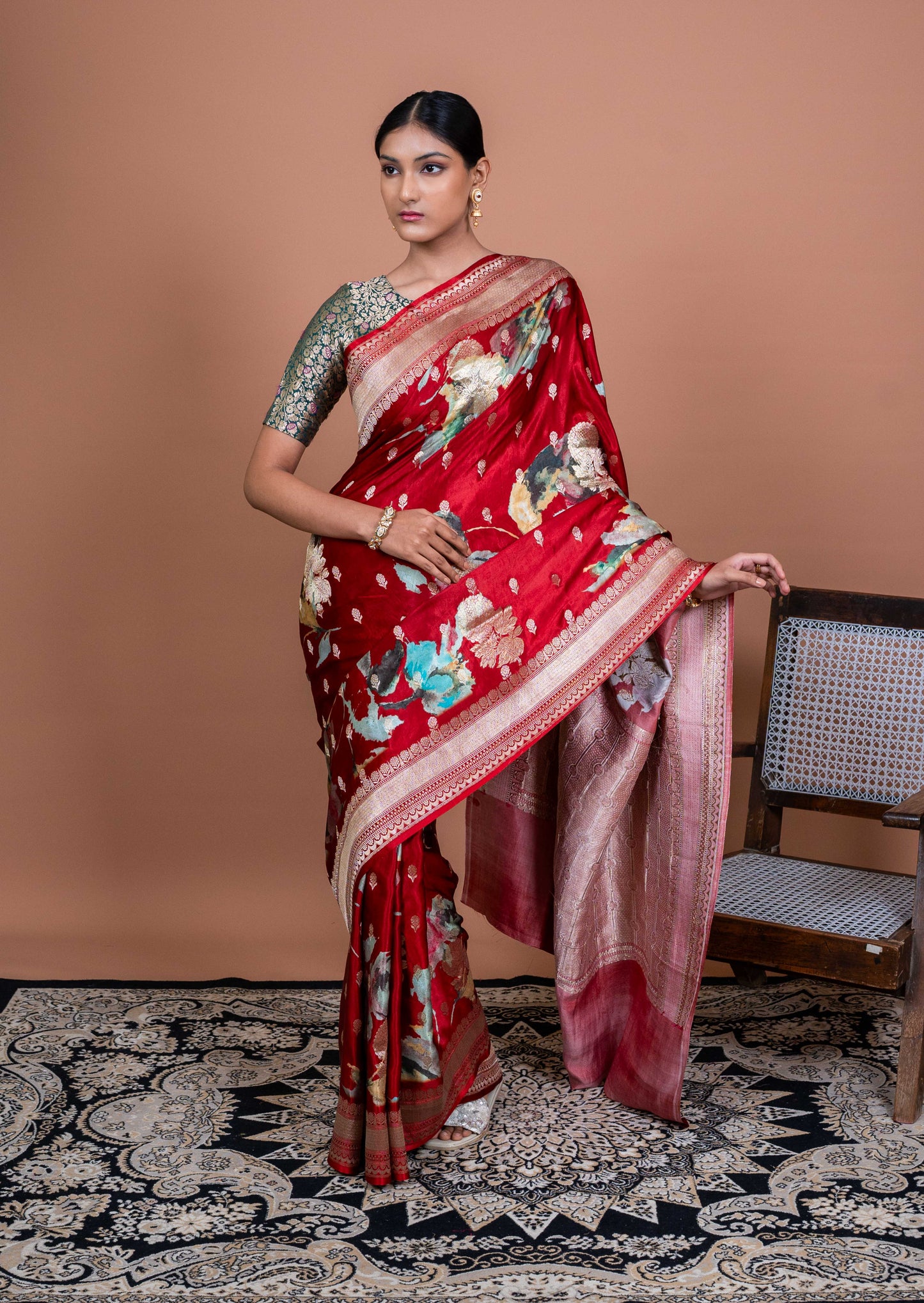 Vaana Handwoven Banaras Saree