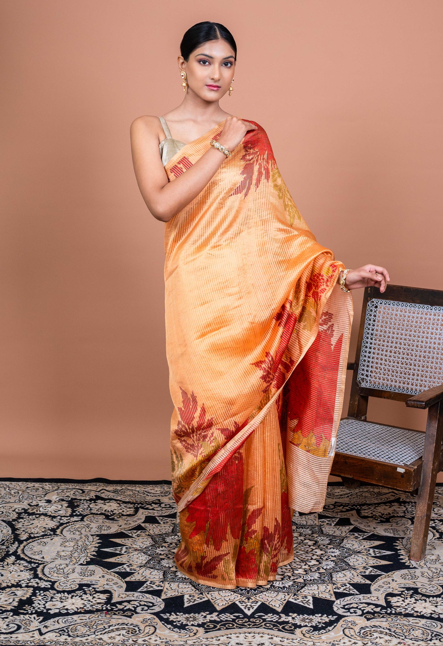 Trifle  Handwoven Banaras Saree