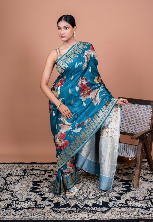 Vaana Handwoven Banaras Saree
