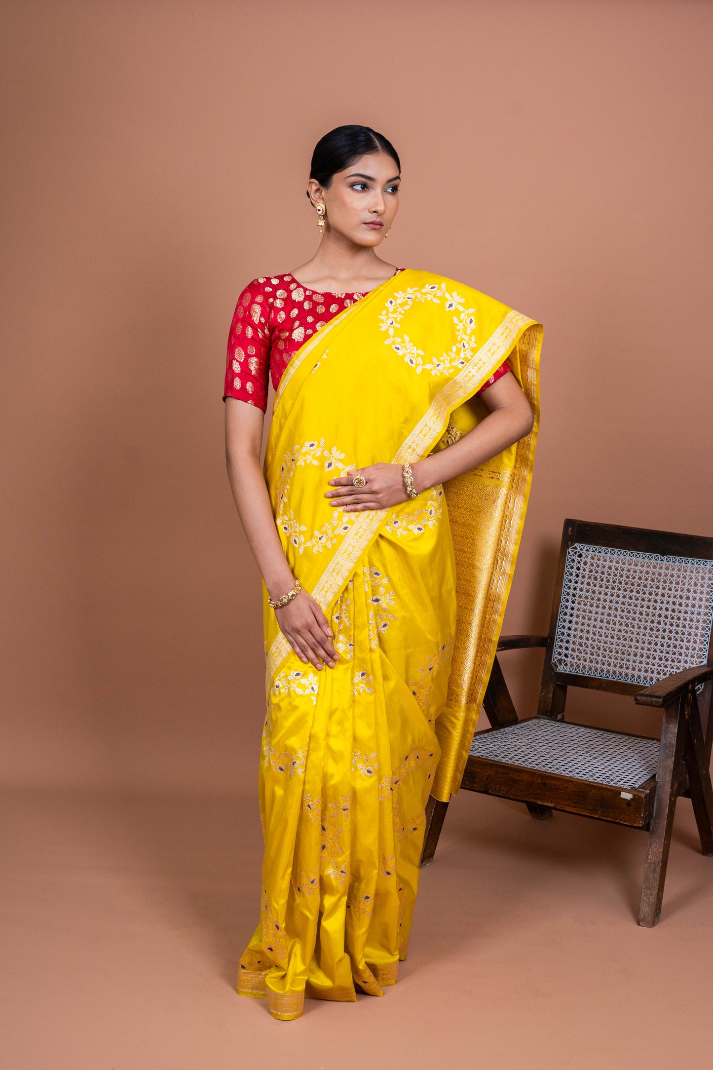 Chandramukhi Handwoven Banaras Saree