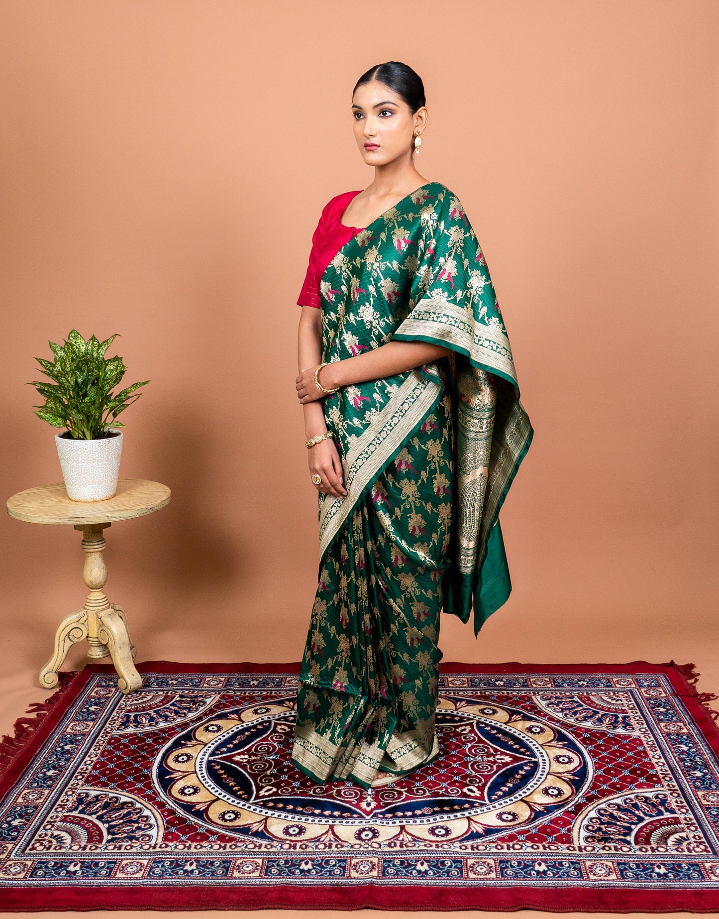Gul Banaras Handwoven Banaras Saree
