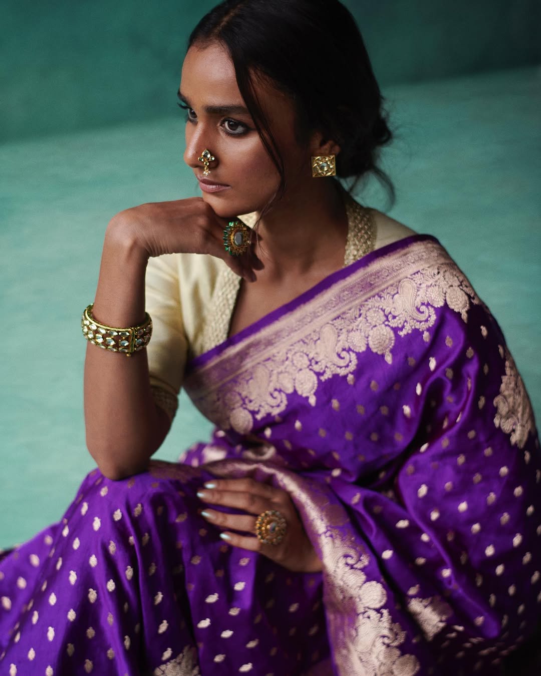 "Sabhyati " Pure Banarasi Silk Saree