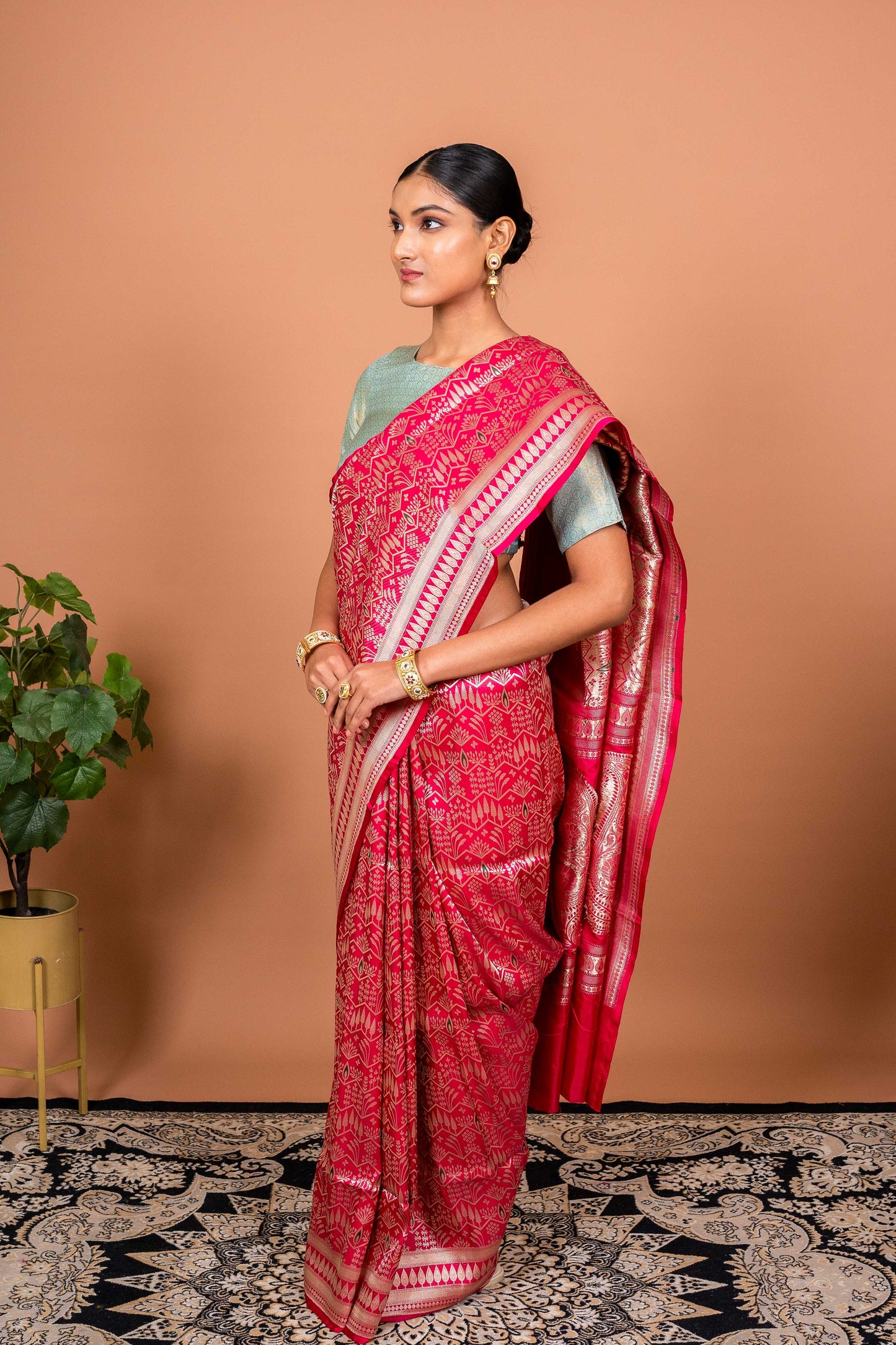 Gul Handwoven Banaras Saree