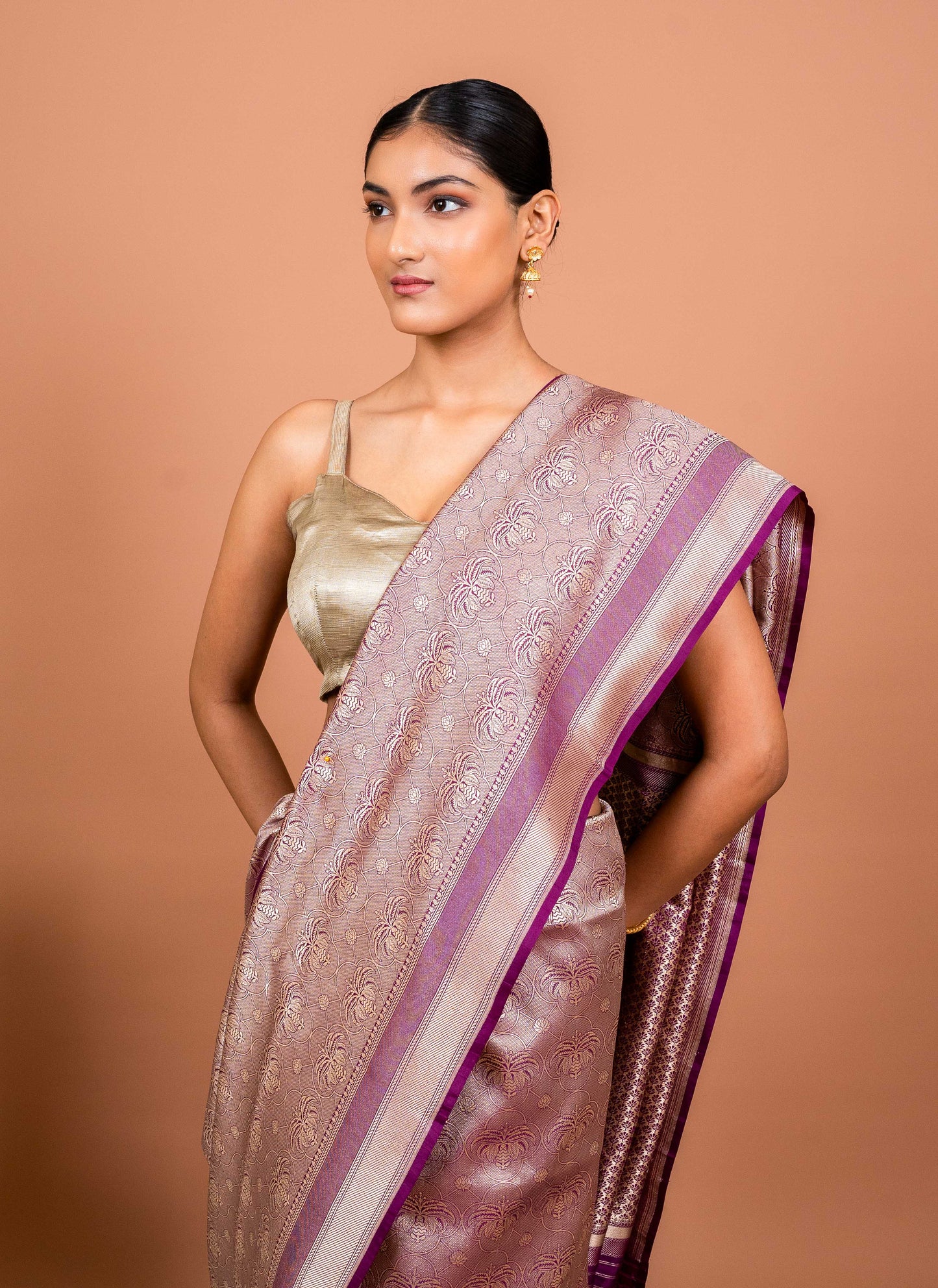 Gul Handwoven Banaras Saree
