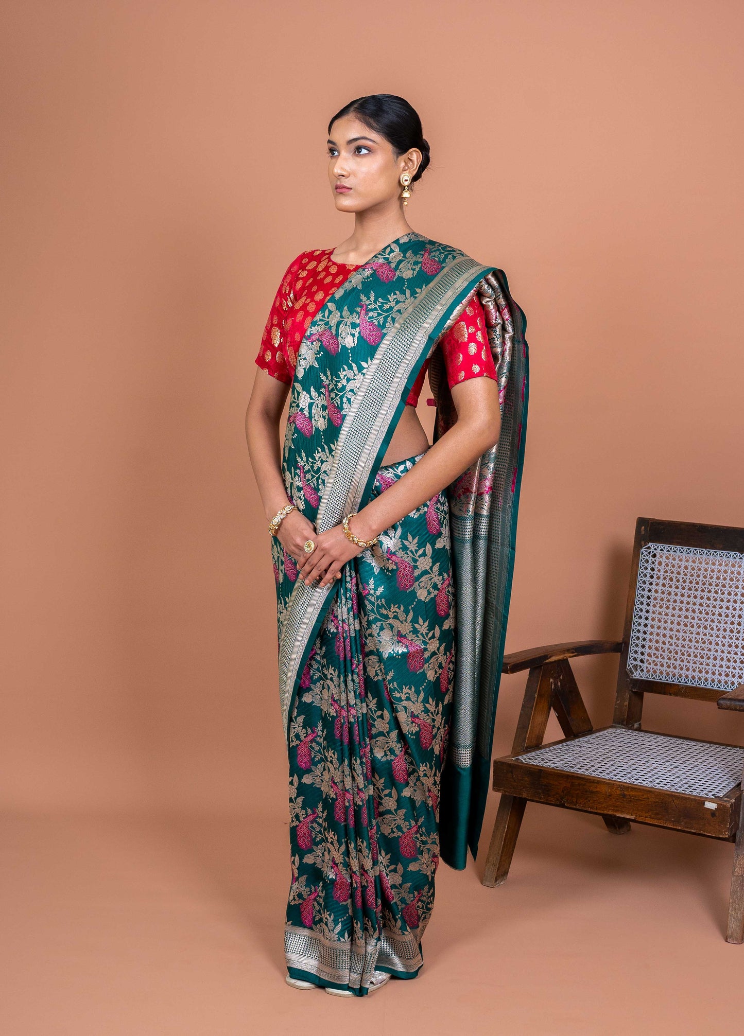Gul Handwoven Banaras Saree