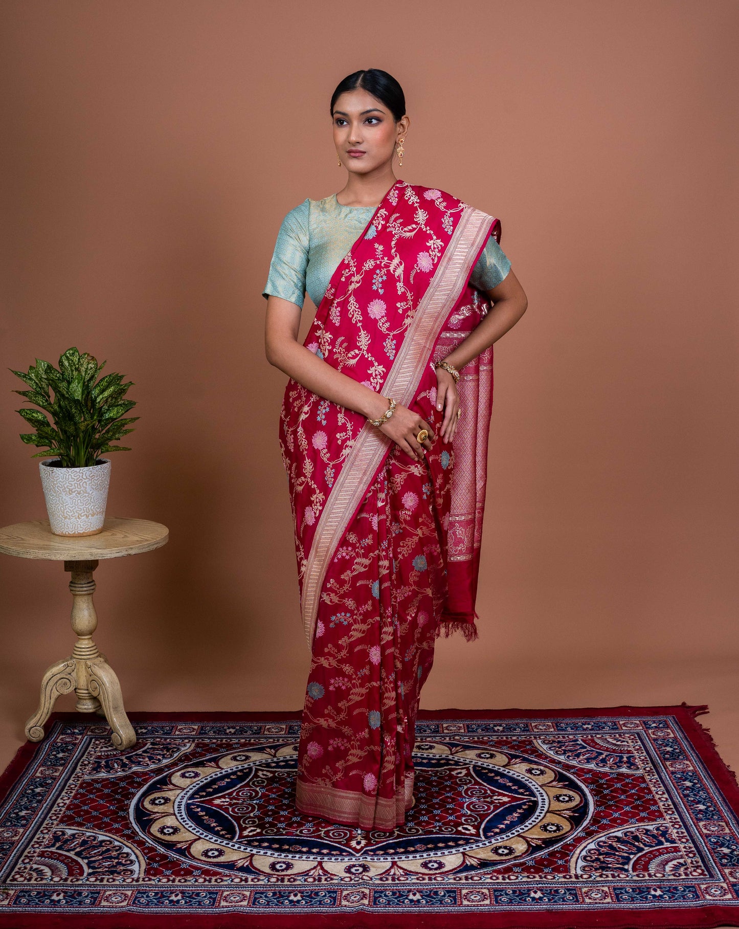 Mehreem Handwoven Banaras Saree