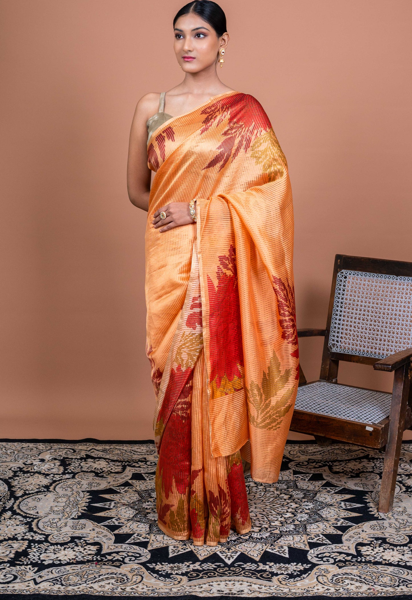 Trifle  Handwoven Banaras Saree