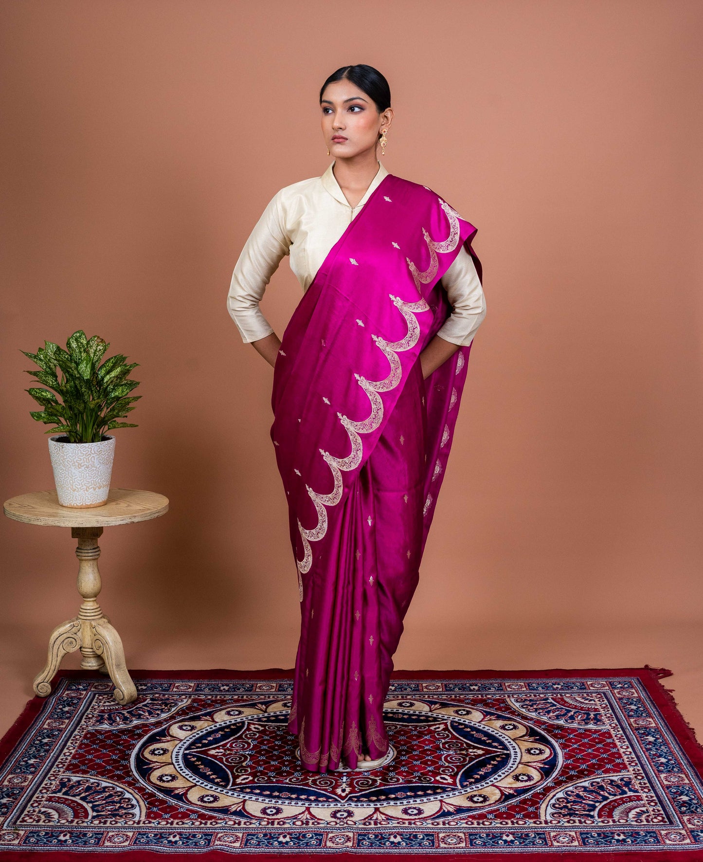 Necklace Handwoven Banaras Saree